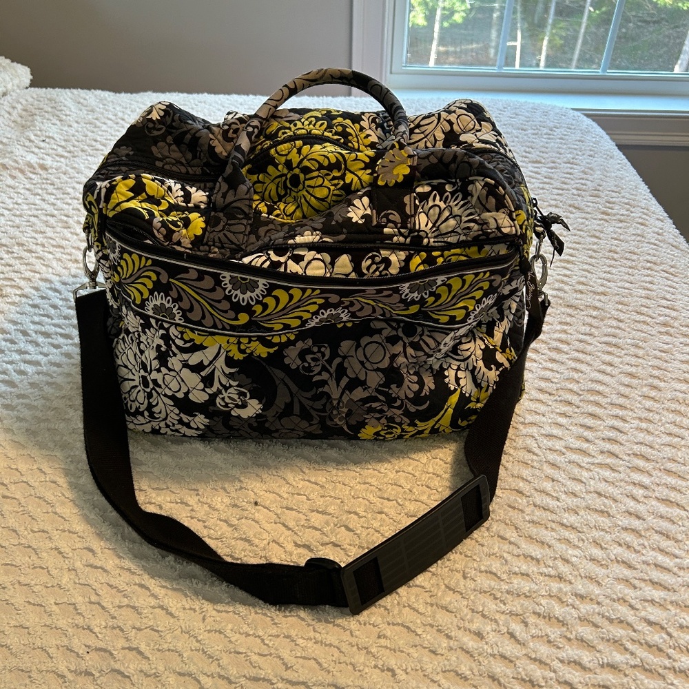 Vera Bradley Retired Baroque Pattern - Weekender Duffle